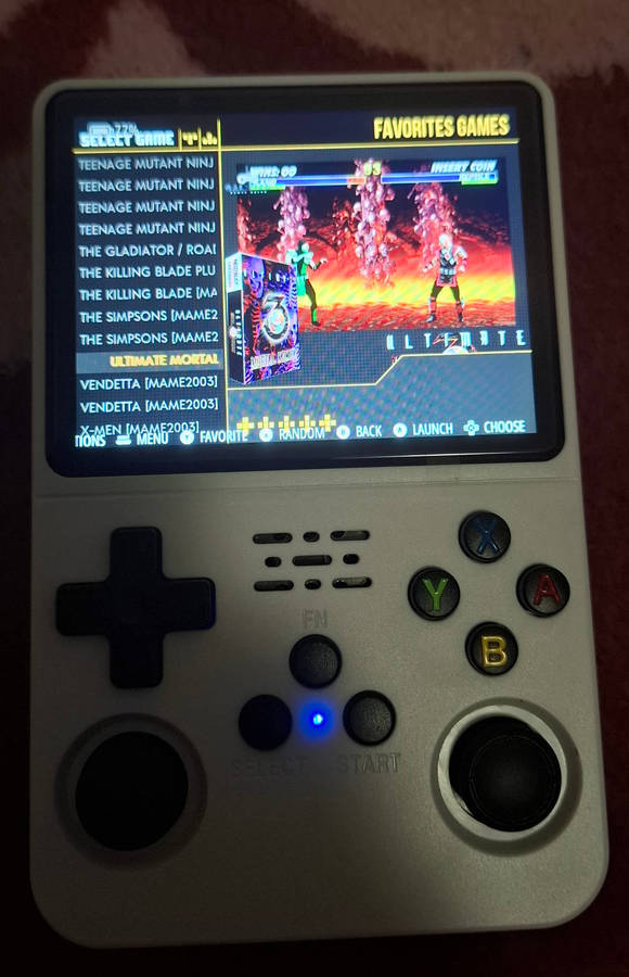 R36S Retro console