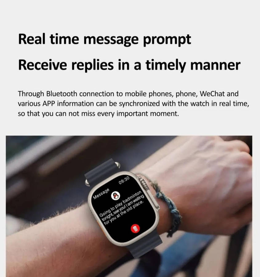 6-in-1 Smartwatch Set with Powerbank & EarPods  Android & iOS Compatible