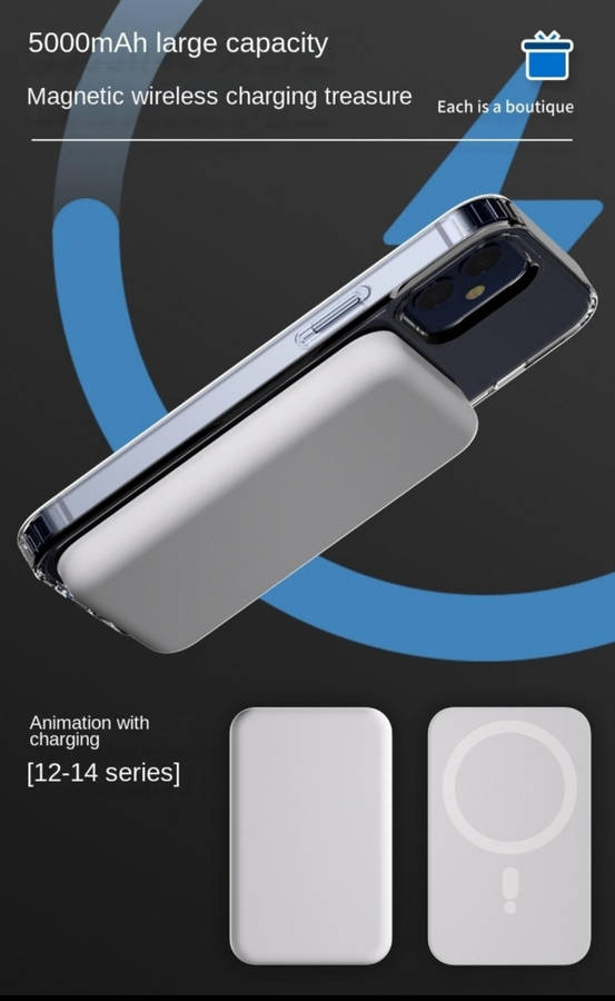 6-in-1 Smartwatch Set with Powerbank & EarPods  Android & iOS Compatible