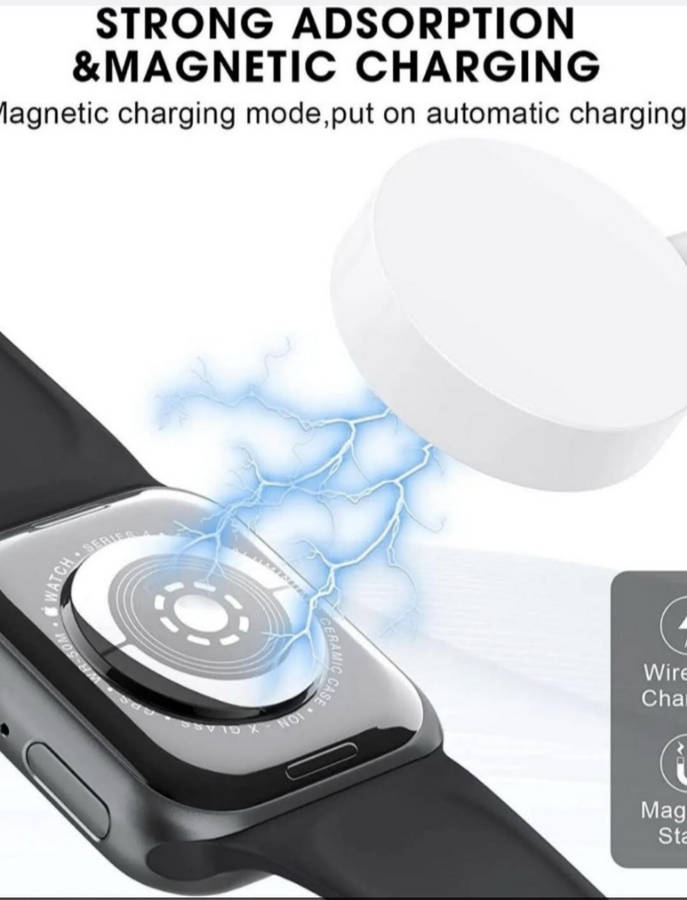 6-in-1 Smartwatch Set with Powerbank & EarPods  Android & iOS Compatible