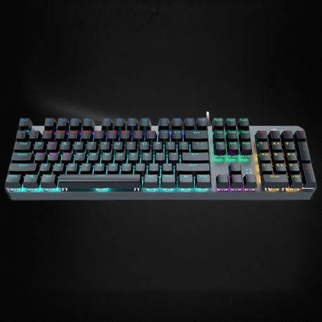 LECOO - GK301 - Wired Mechanical Keyboard With RGB Lighting - Black