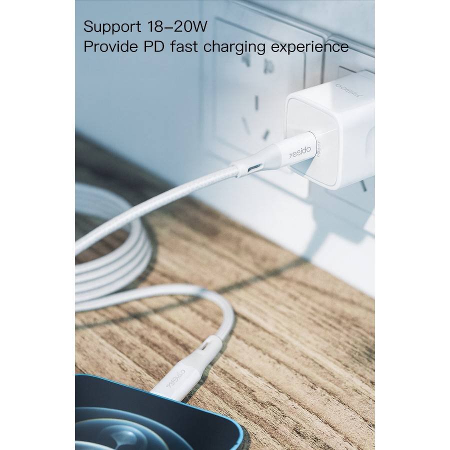Yesido YC30 PD Charger Type C Output - White
