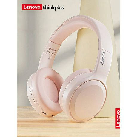 Lenovo TH30 - Noise-Cancelling 3D Audio Wireless Headphones - Pink