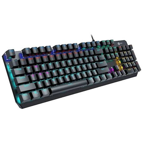 LECOO - GK301 - Wired Mechanical Keyboard With RGB Lighting - Black