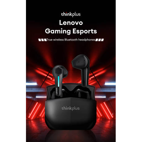 Lenovo Thinkplus - GM1B - HIFI Stereo Wireless Gaming Earbuds - Black