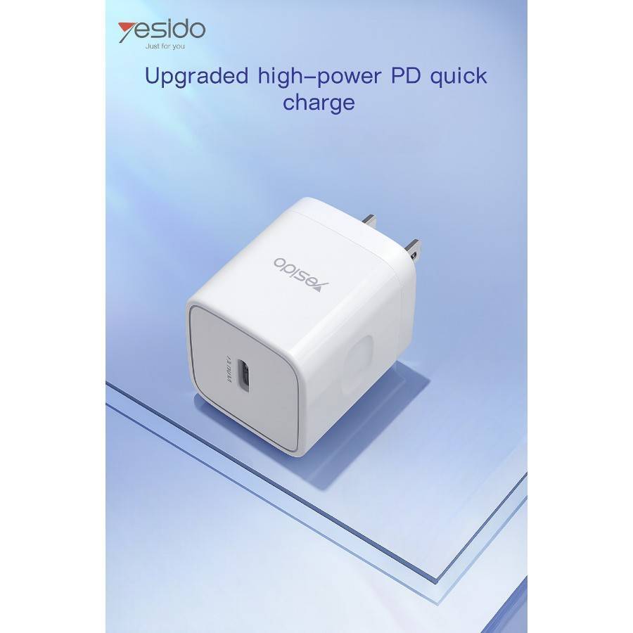 Yesido YC30 PD Charger Type C Output - White