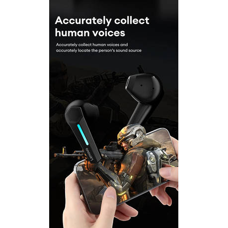 Lenovo Thinkplus - GM1B - HIFI Stereo Wireless Gaming Earbuds - Black