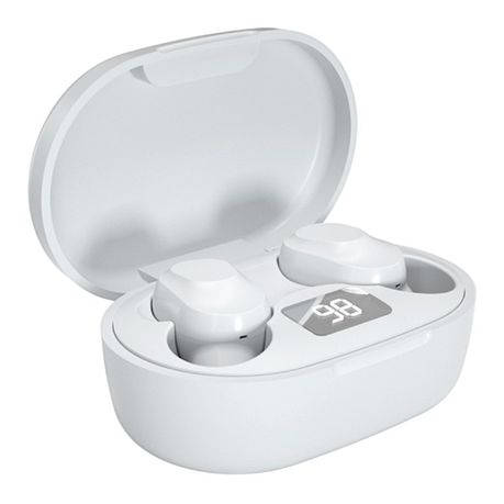 LENOVO - XT91 - Water-Resistant Stereo HD-Sound Wireless Earbuds - White