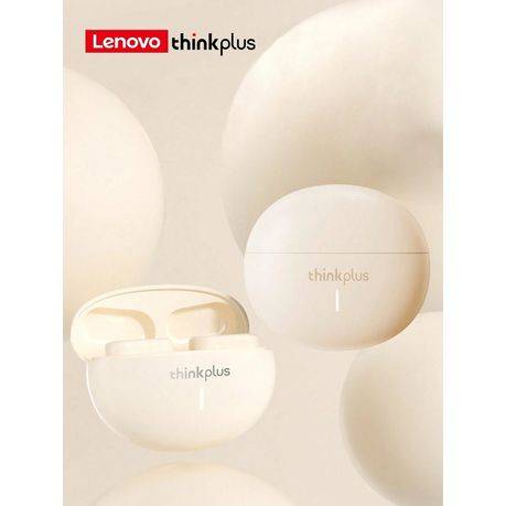 LENOVO - LP19 - TWS Wireless In-Ear Bluetooth Earphones - Champagne