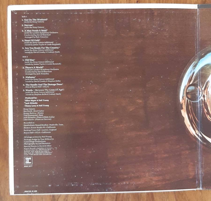 Neil Young - Harvest - Vinyl LP
