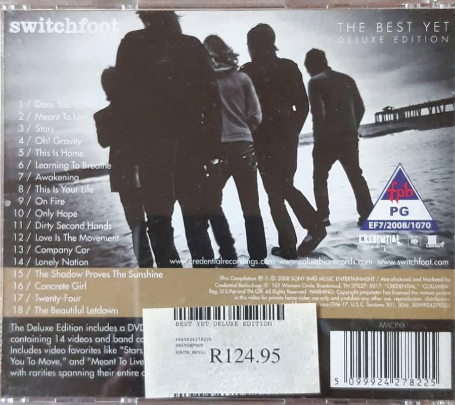 Switchfoot  The Best Yet (Deluxe Edition) - CD and DVD