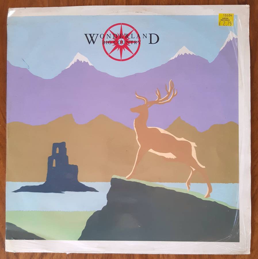 Wonderland - Big Country - Vintage VInyl Lp Record
