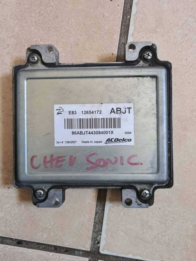 Chevrolet Sonic computer box ECU