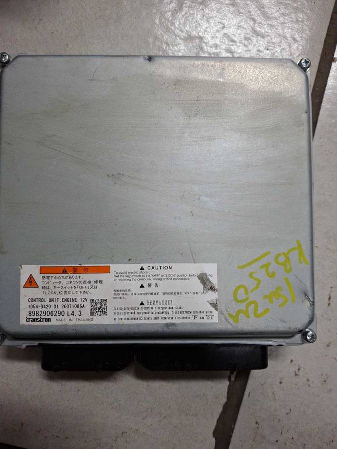 Isuzu D-Max computer box ECU