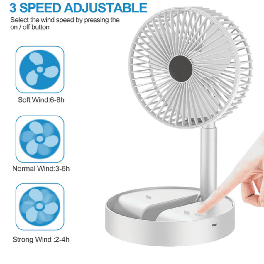 Rechargeable Table Fan