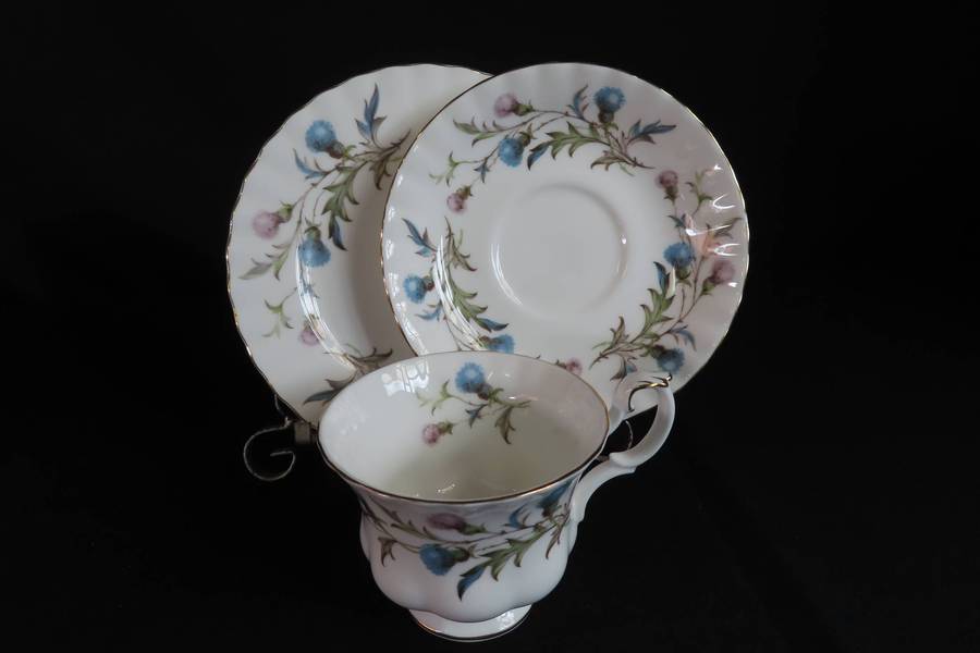 Royal Albert Brigadoon Tea Trio.