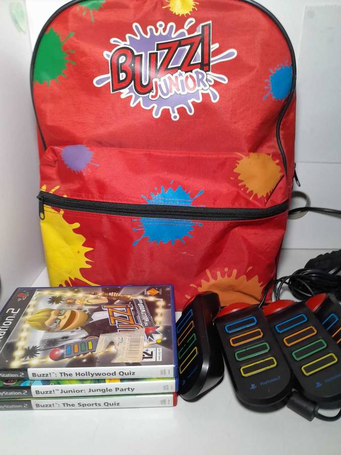 Buzz Ps2 bag and controllers
