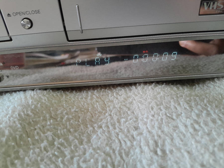 LG DVD and VHS Player