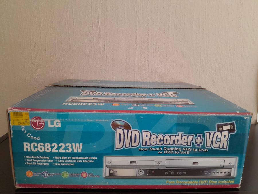 LG DVD and VHS Player