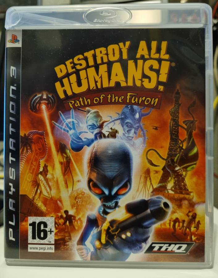 Destroy All Humans Path Of The Furon PS3 Game