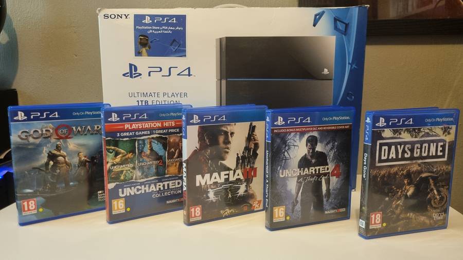PS4 Console 1tb Bundle