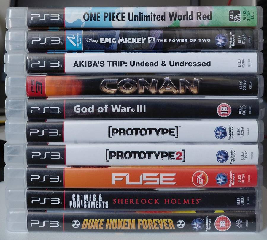 PS3 Games Bundle (10 Games)