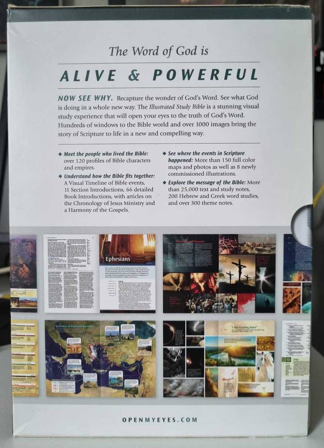 NLT Illustrated Study Bible & Bible Combo