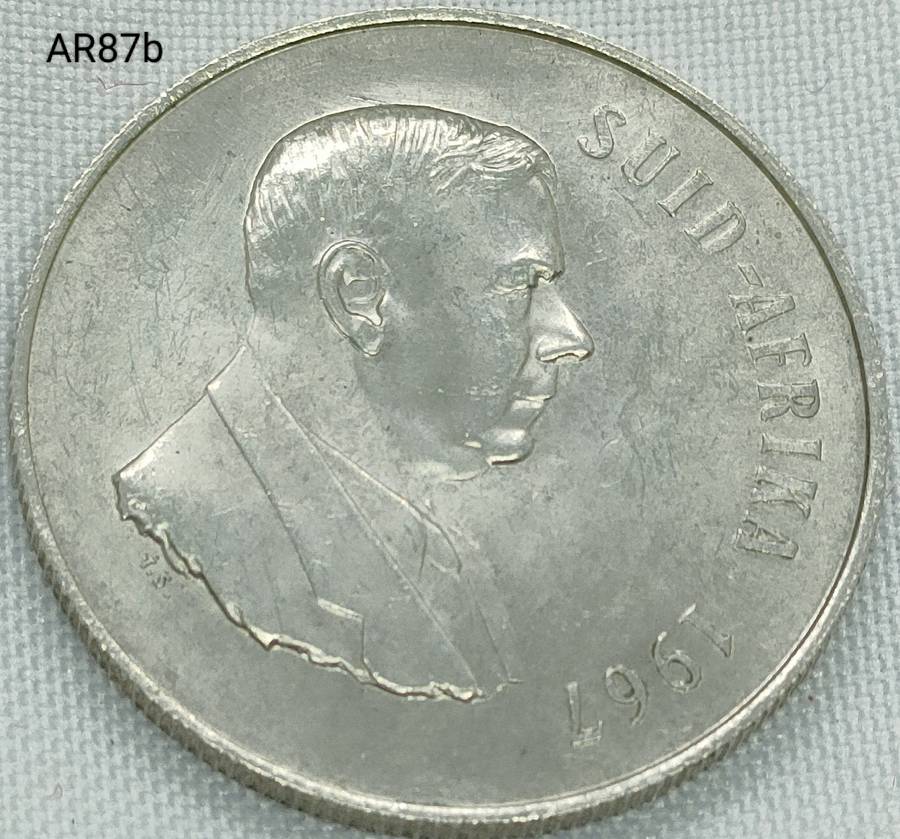 1967 RSA - R1 - .800 silver - proof in capsule