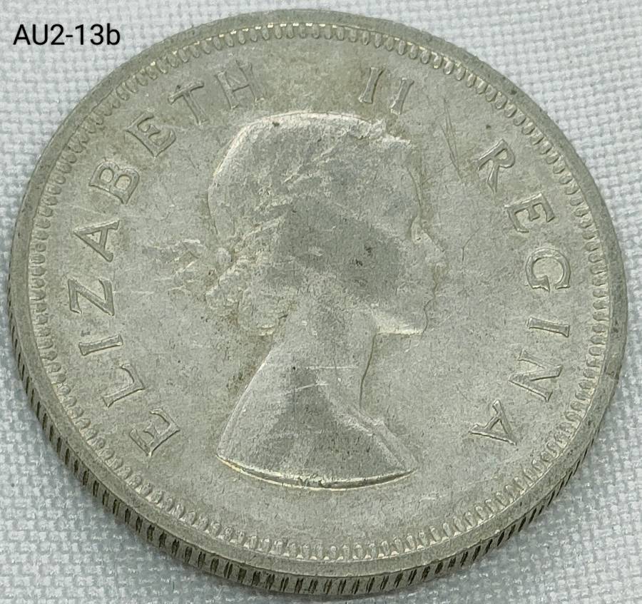 1954 Union of SA 2 shillings - florin