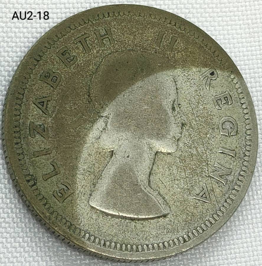 1955 Union of SA 2 shillings florin