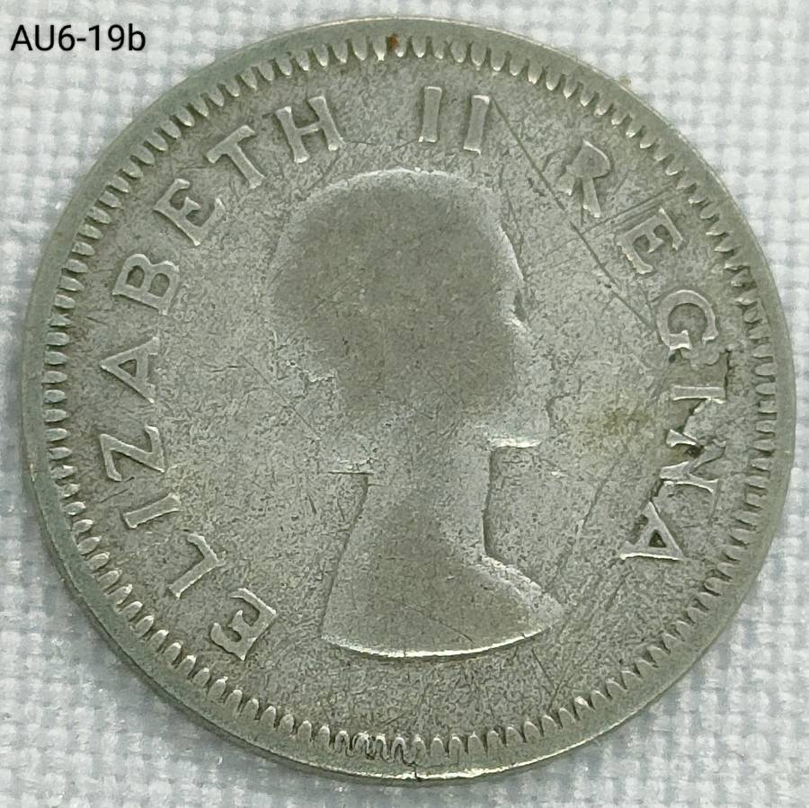 1955 Union of SA threepence - .500 silver coin