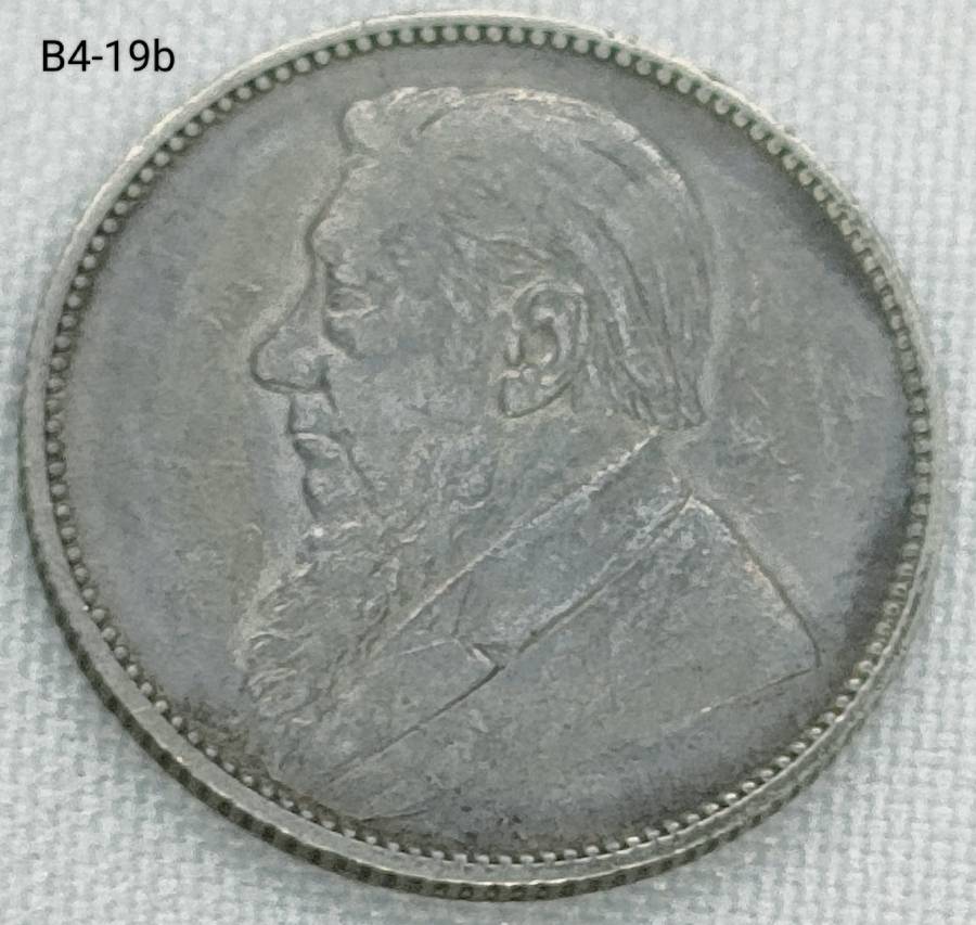 1895 ZAR 1 shilling - 1895 - .925 coin