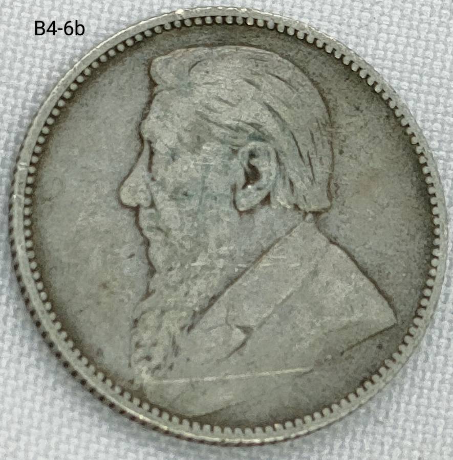 1894 ZAR 1 shilling - .925 coin