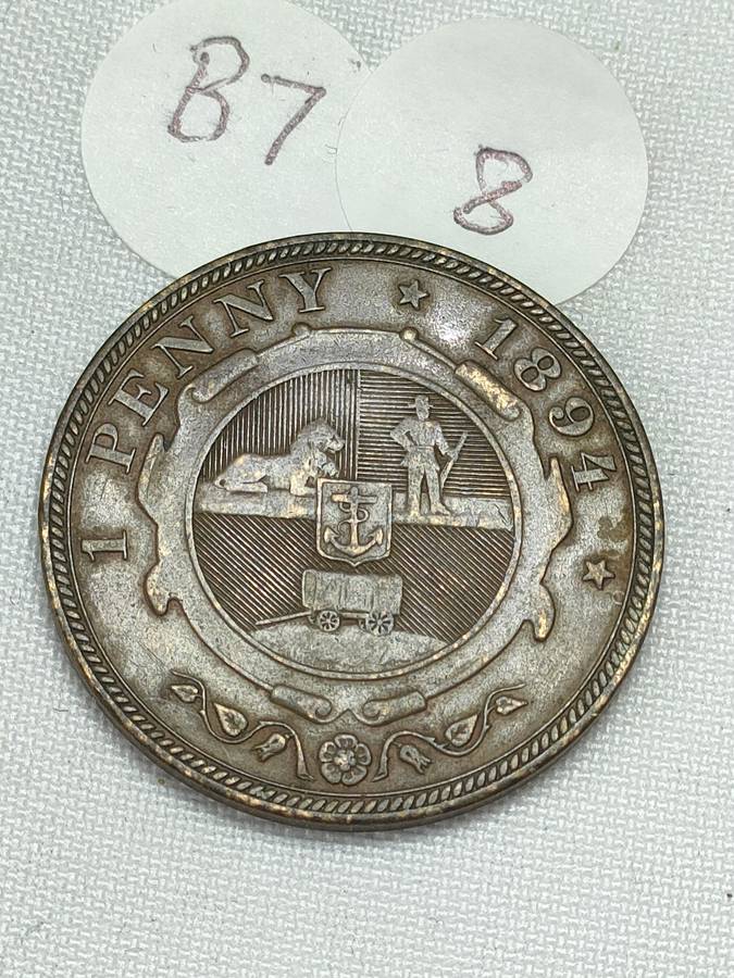 ZAR Penny: 1894: Scarce and valuable coins
