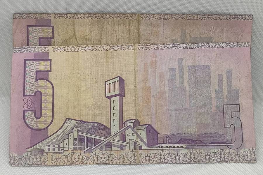 SARB banknotes - R5 - CL Stals- good condition - 2 notes - not legal tender