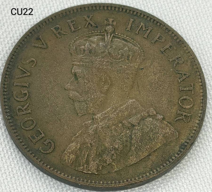 1935 Union of SA one penny - great detail