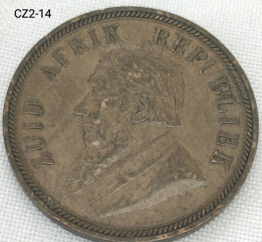 1898 ZAR penny