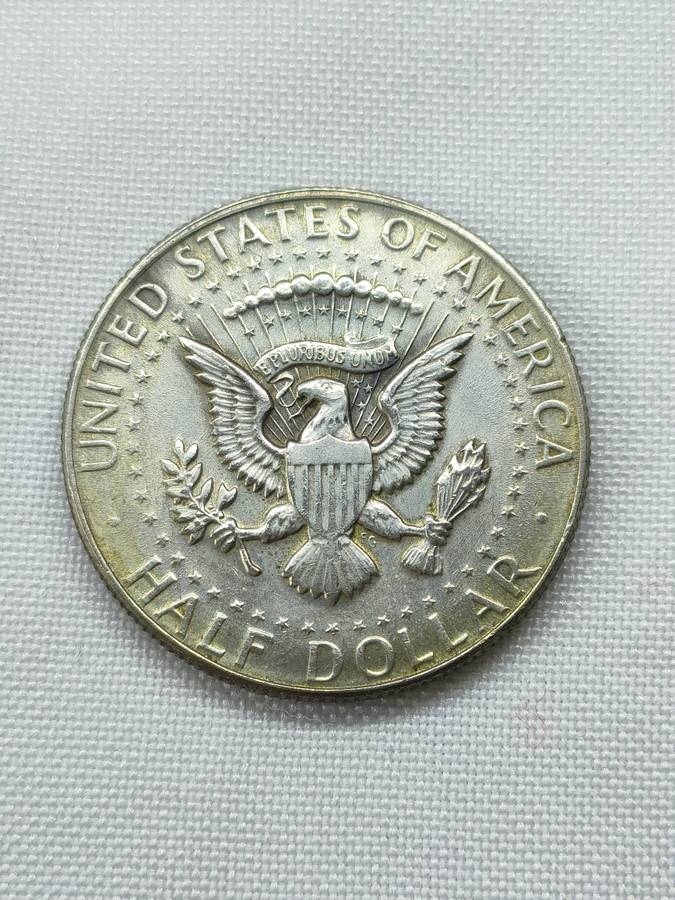 1968 USA Kennedy Half Dollar (.900): Authorized by Congress following JFK assassination