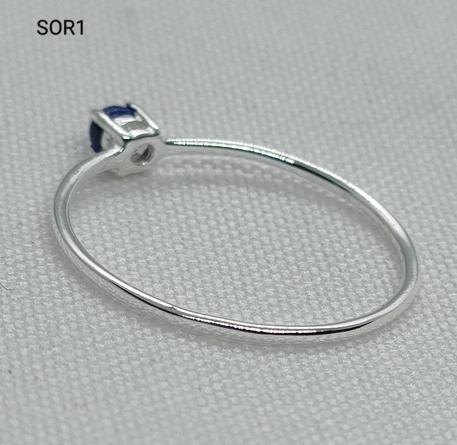 New Sterling Opal ring-925stamp-size US7- lovely fine design with small gemstone