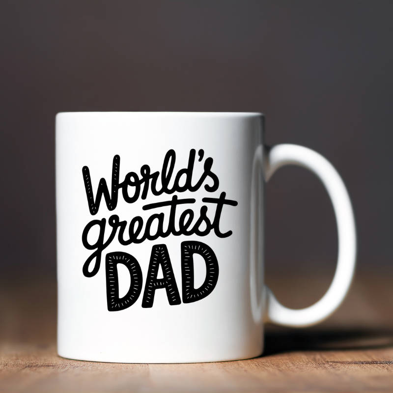 Printed Mug -World's Greatest Dad