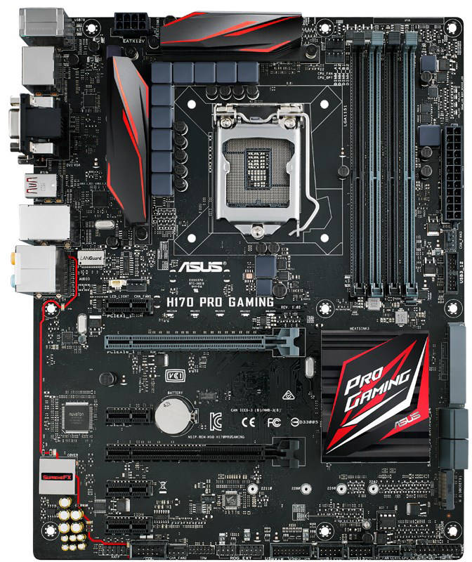 ASUS H170 PRO GAMING MOTHERBOARD