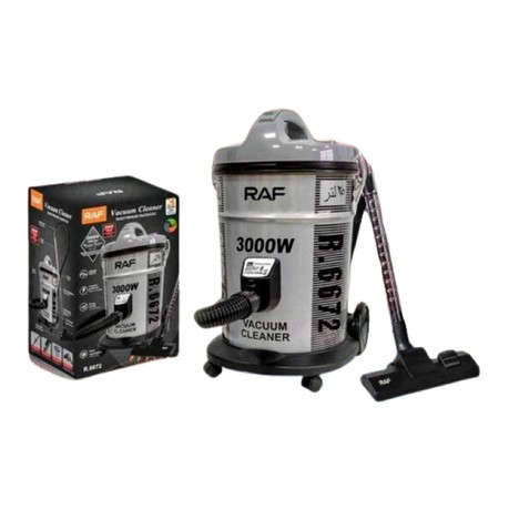 RAF Canister Vacuum Cleaner with Washable Filters 3000W