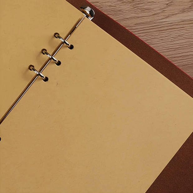 Vintage Heart Embossed Journal with Wrap Closure - Brown