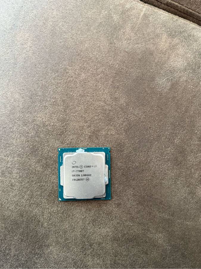 Core i7 7th gene processor(7700T)