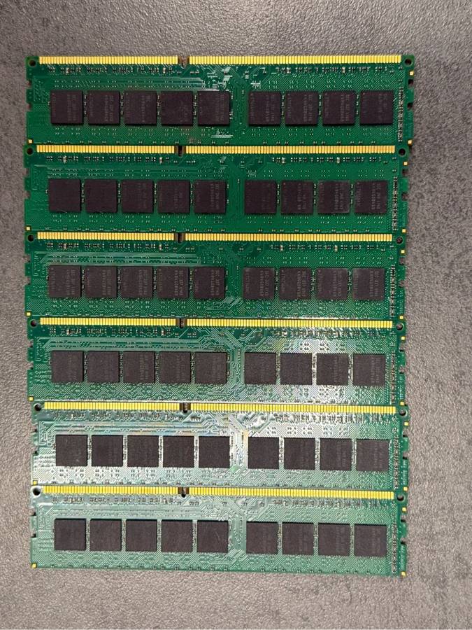 8gb Ddr3 1333 ECC MEMORIES