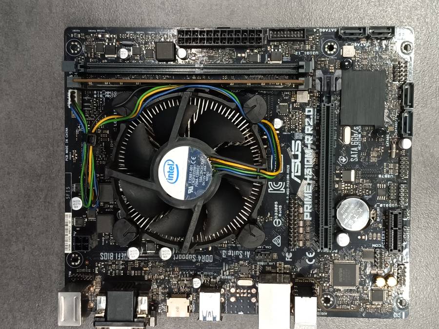 ASUS Prime H310M-R R2.0 Combo/Core i5 8500 Cpu/8gb Ram/Cooler/Backplate