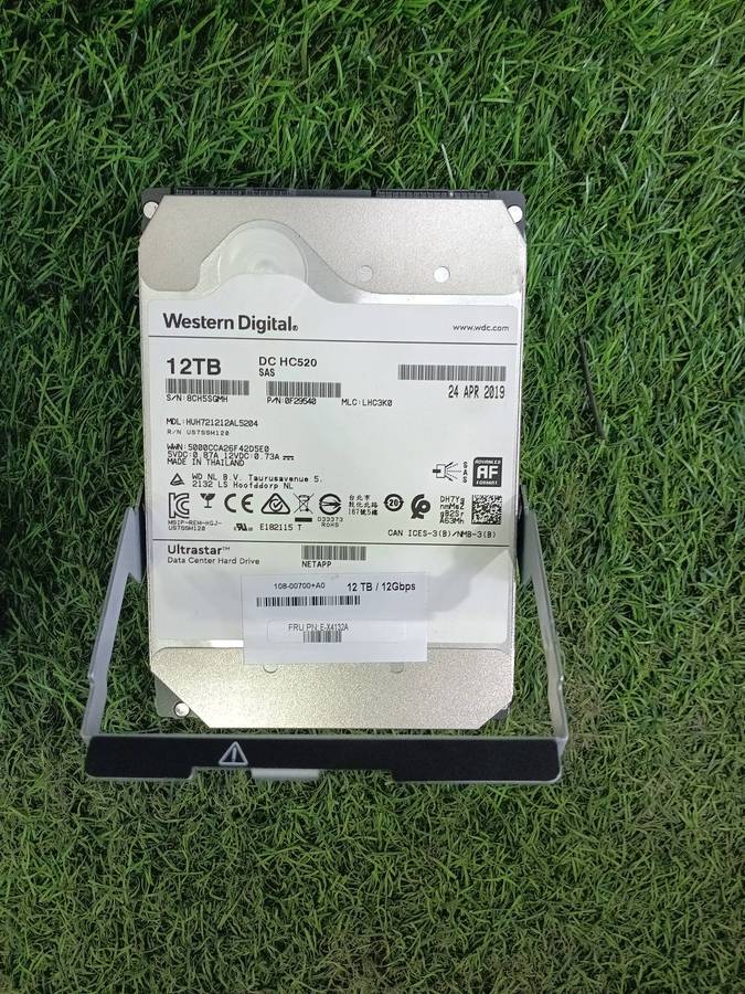 12TB Ultrastar Western Digital SAS Enterprise Hardrive
