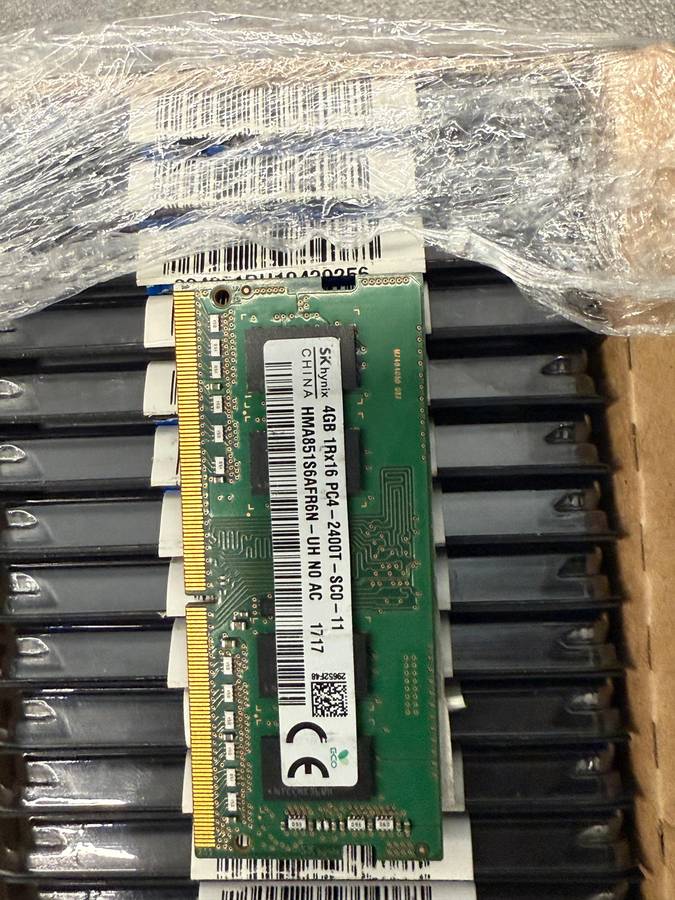 4GB DDR4 LAPTOP MEMORIES