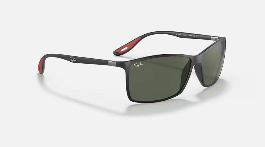 Authentic Ferrari Ray-Ban Liteforce RB4179 Sunglasses  Matte Black