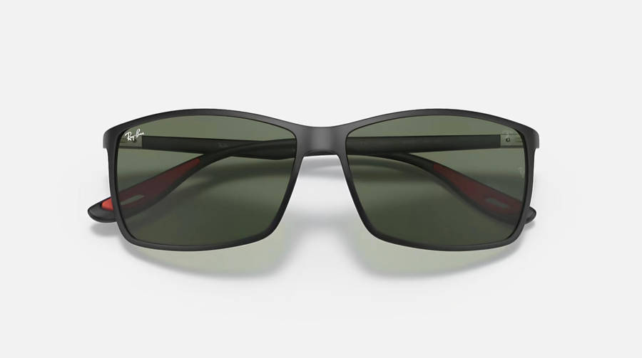 Authentic Ferrari Ray-Ban Liteforce RB4179 Sunglasses  Matte Black